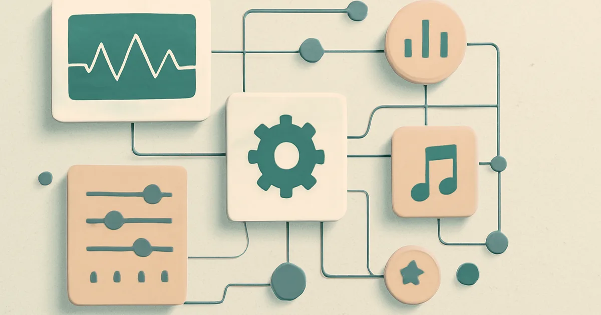 Technische Funktionsweise von KI in der Musikproduktion