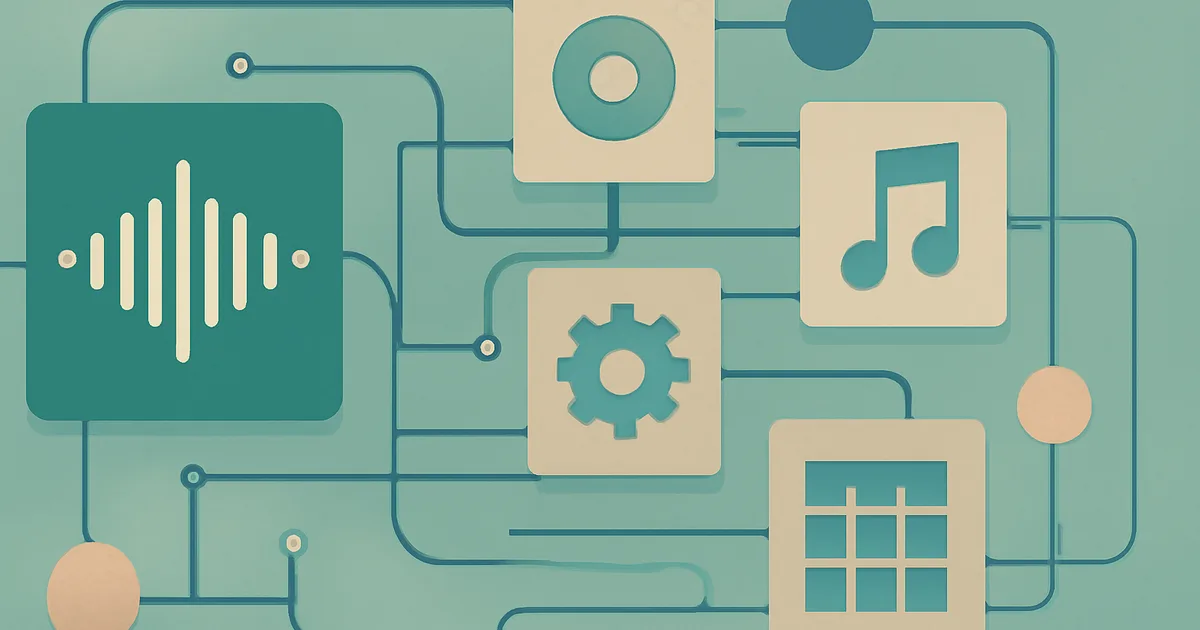 Technische Funktionsweise von KI in der Musikproduktion