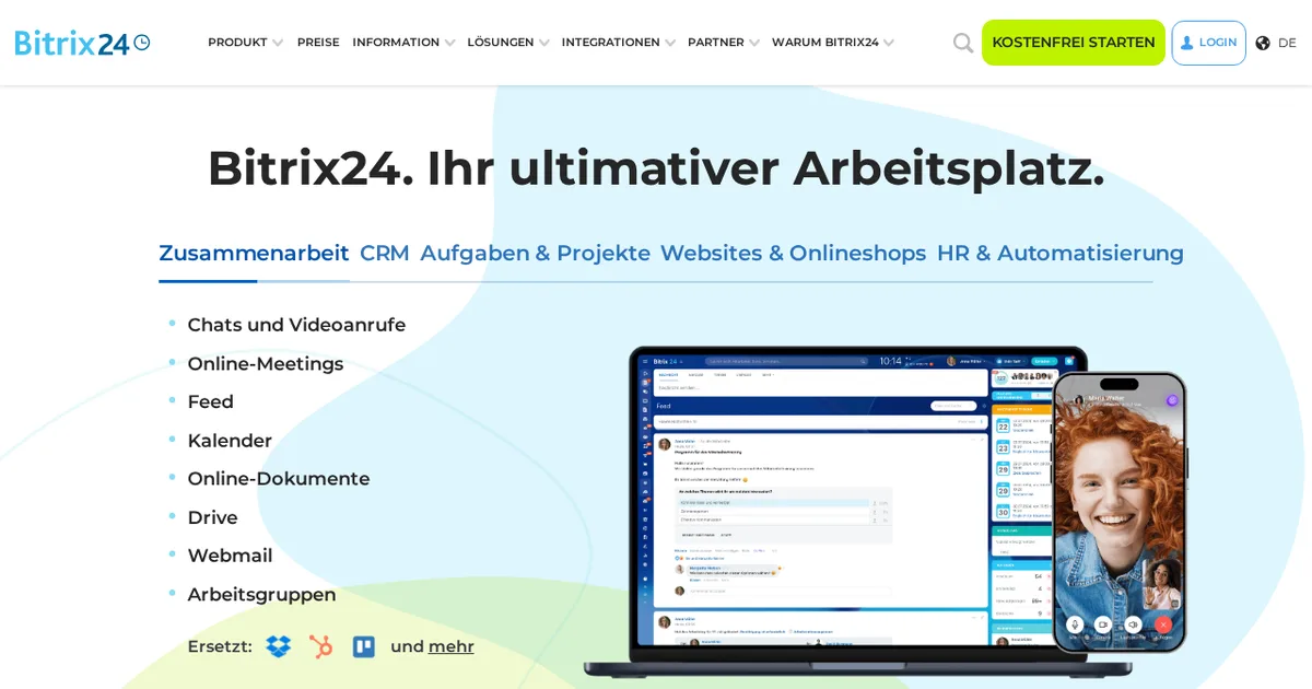 Screenshot von Bitrix24 CoPilot