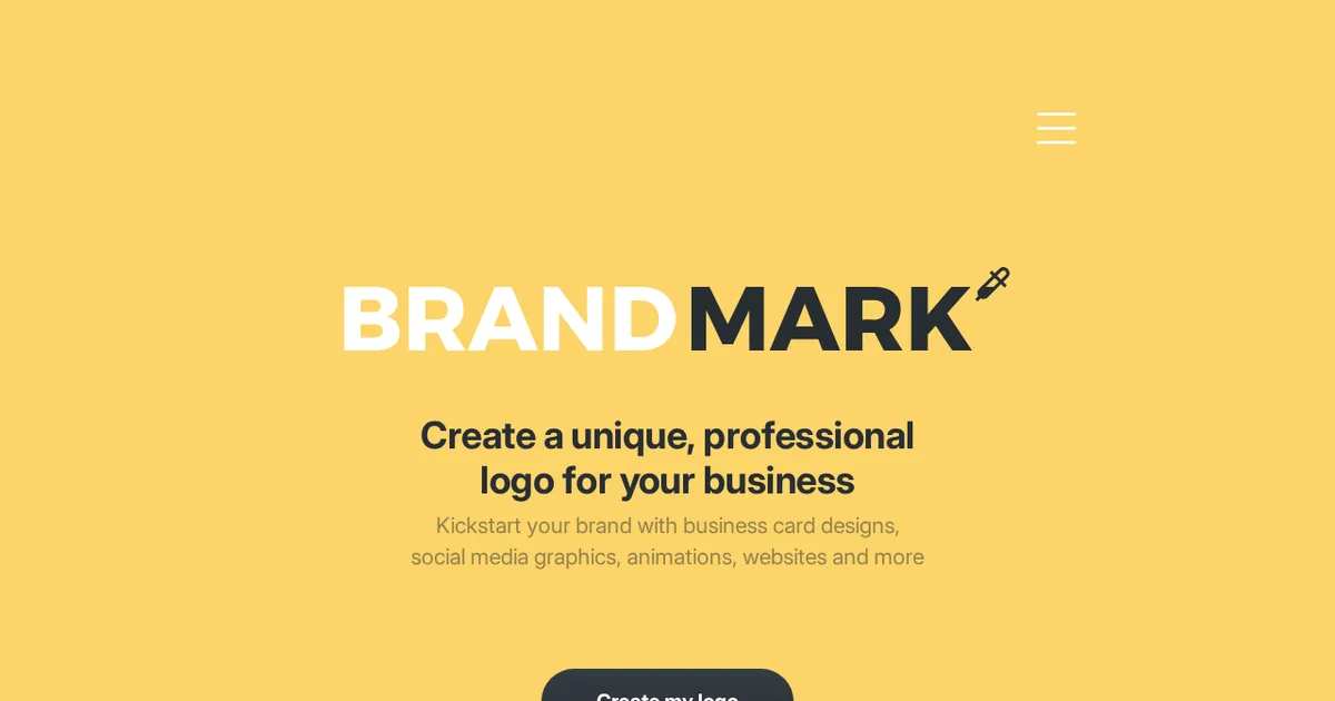 Screenshot von Brandmark