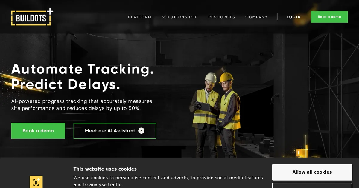 Screenshot von Buildots