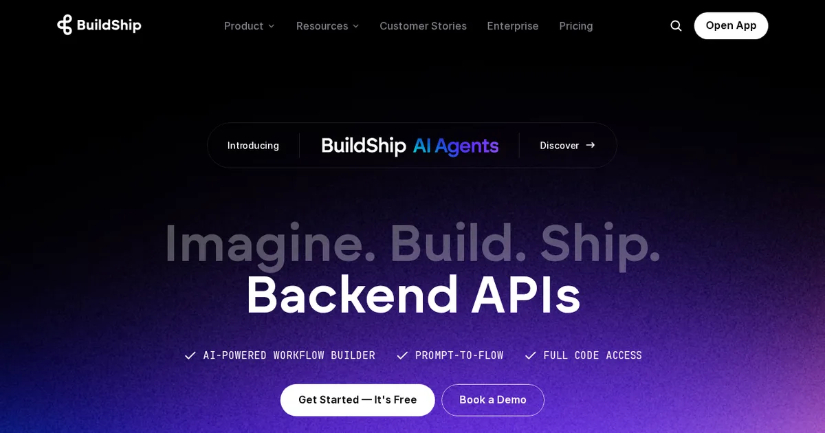 Screenshot von Buildship
