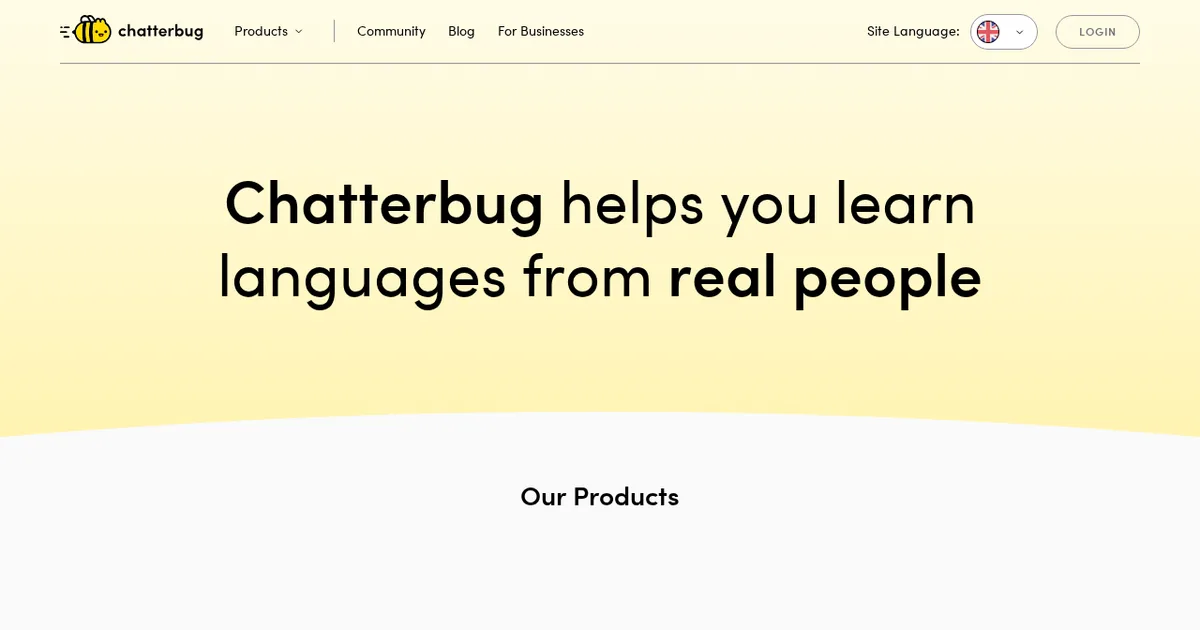 Screenshot von Chatterbug