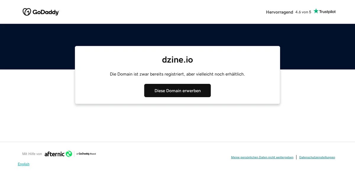 Screenshot von Dzine