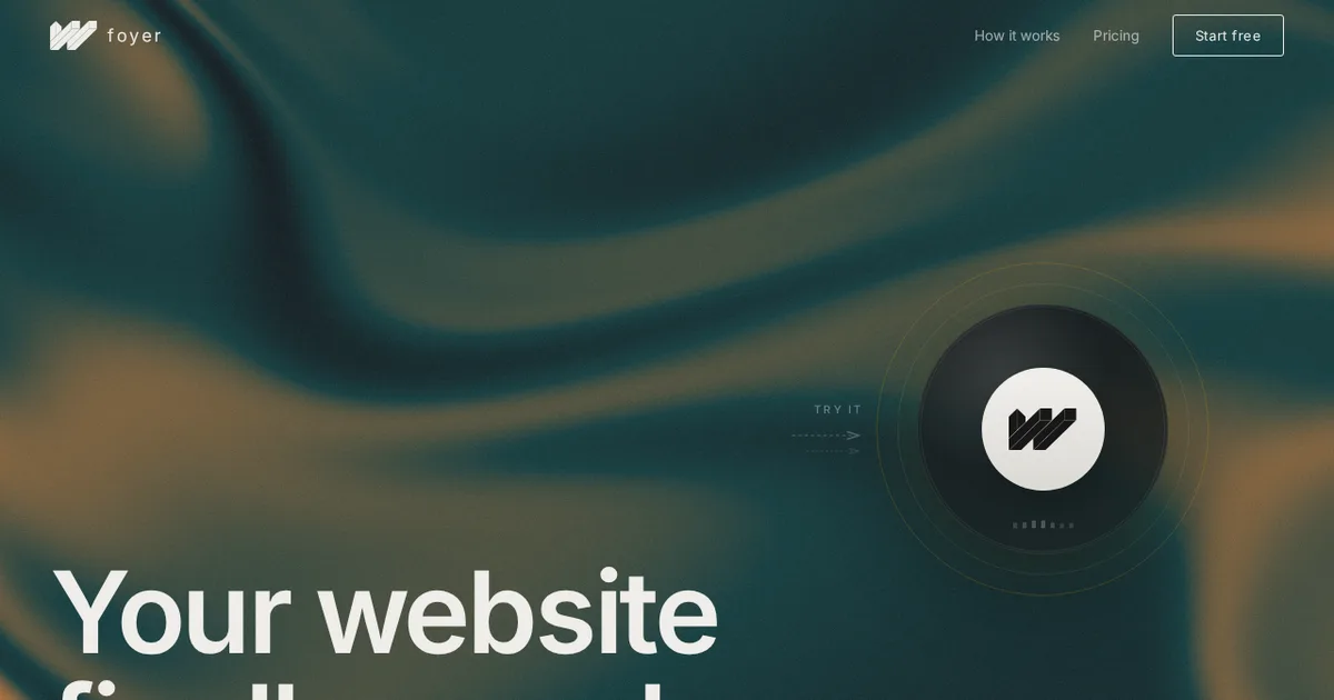 Screenshot von Foyer