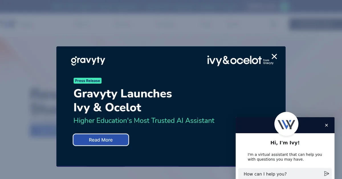 Screenshot von Ivy.ai