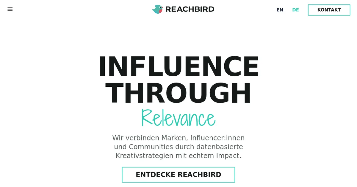 Screenshot von Reachbird
