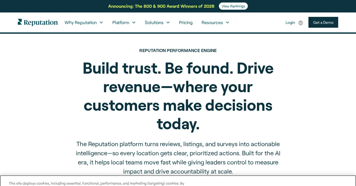 Screenshot von Reputation.com