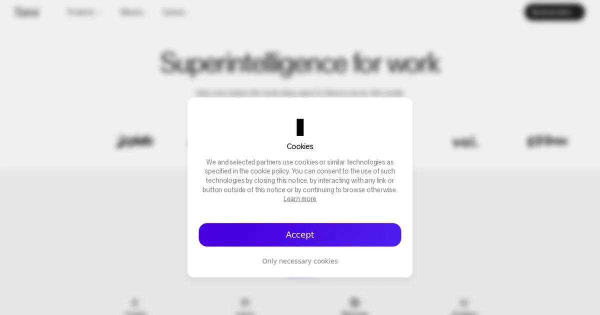 Screenshot von Sana Labs