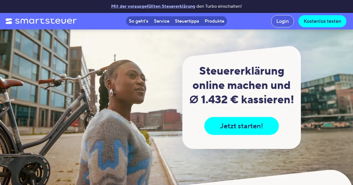 Screenshot von Smartsteuer