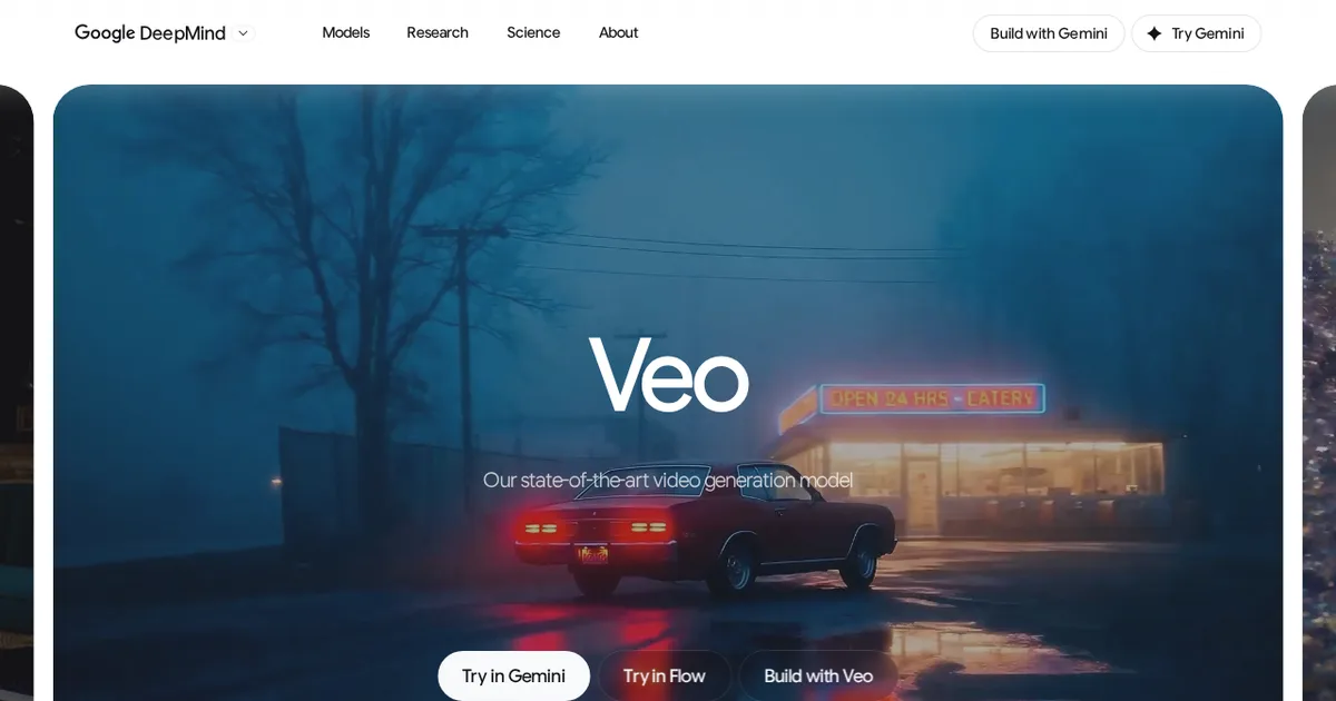 Screenshot von Veo 2