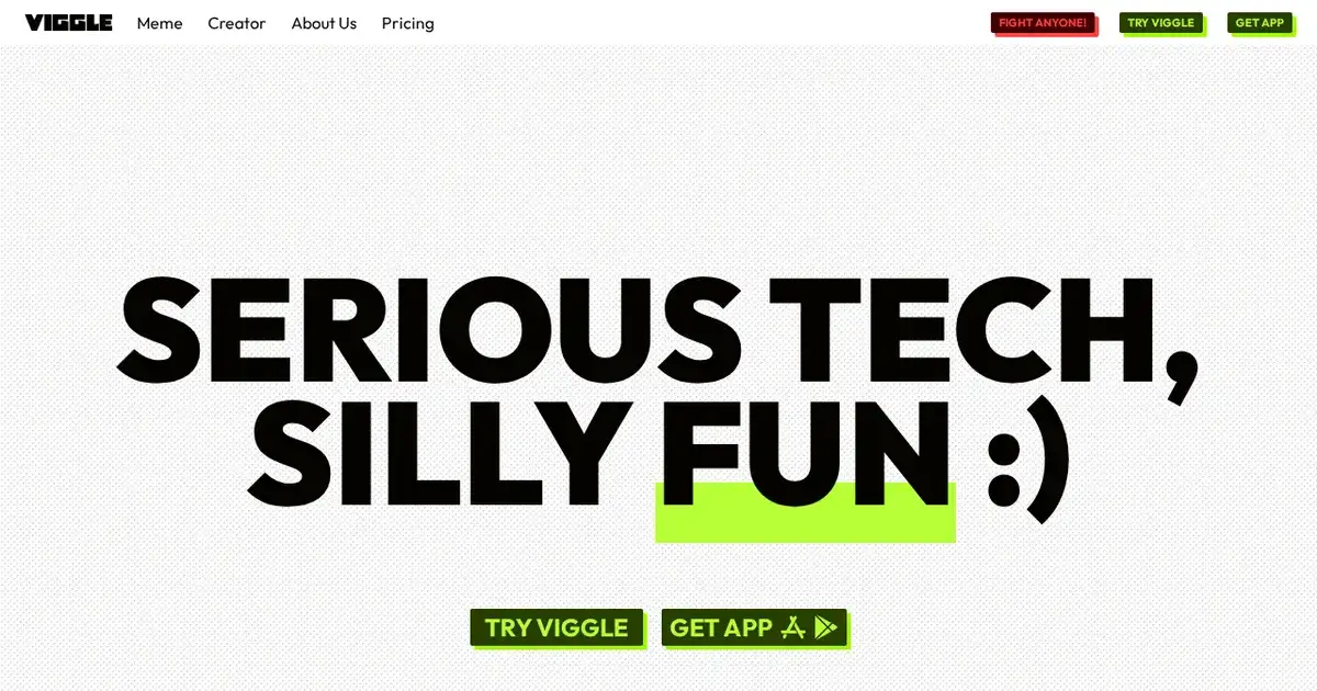 Screenshot von Viggle AI
