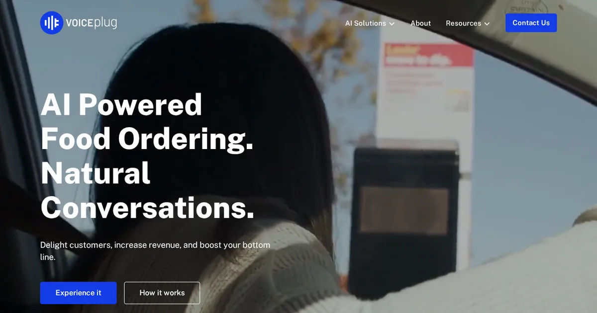 Screenshot von Voiceplug AI