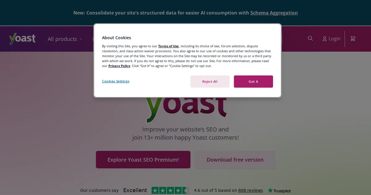 Screenshot von Yoast SEO AI